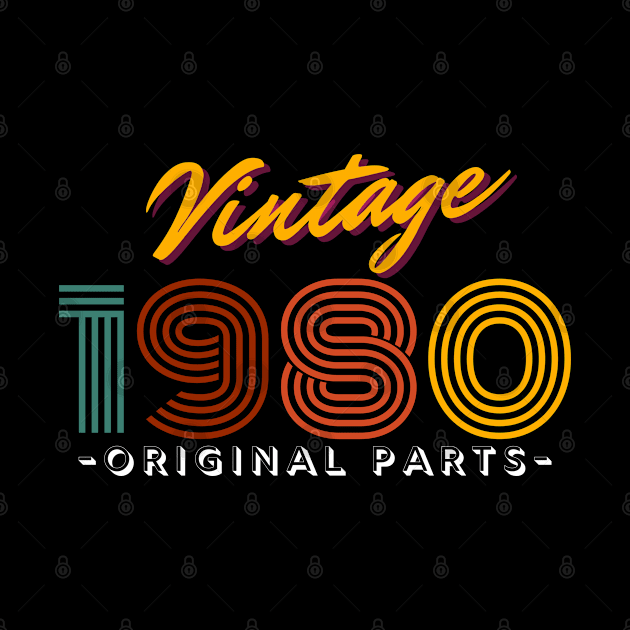 Vintage 1980 by M.Y