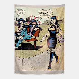 sheena is a punk rocker Tapestry
