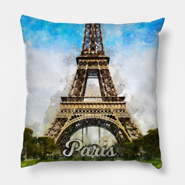 Paris Pillow by Durro