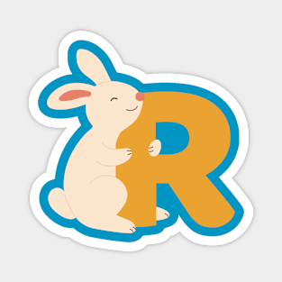 Animal alphabet  R Magnet