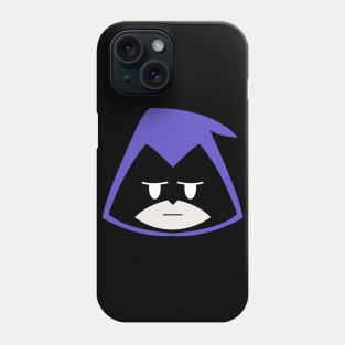 Chibi Raven Head Phone Case