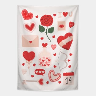 Happy Valentine Sweetheart Tapestry