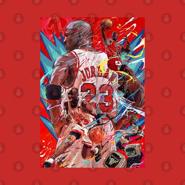 BASKETBALLART - JORDAN IS legend by JORDAN-ART23