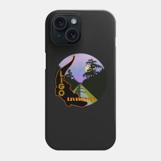 LIGO Livingston - blue Phone Case