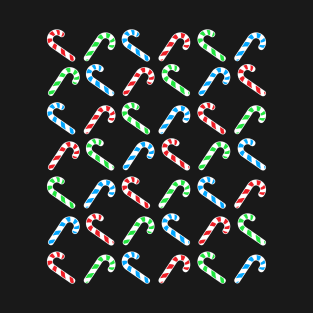 Candy Canes (B,R,G) T-Shirt