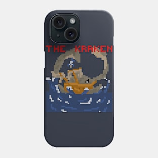 The Kraken Attack Pixelart Phone Case