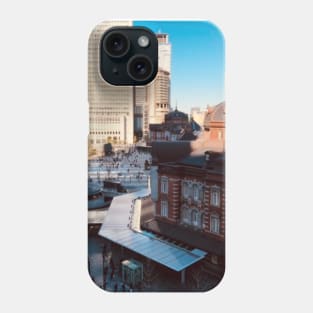 Tokyo station skyline Phone Case