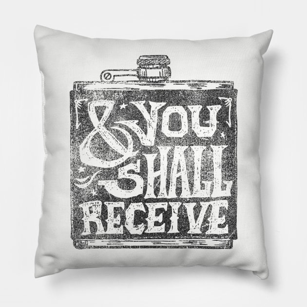 Flask Pillow by DCAY