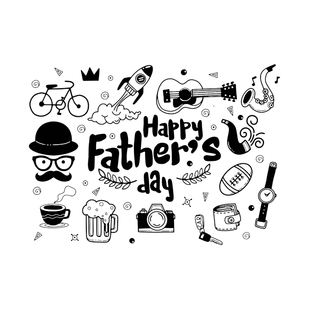 Happy Father's Day shirt by zebra13