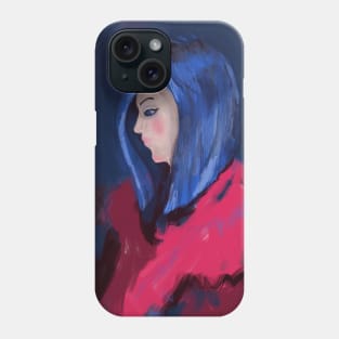 Portrait  of a stranger Phone Case