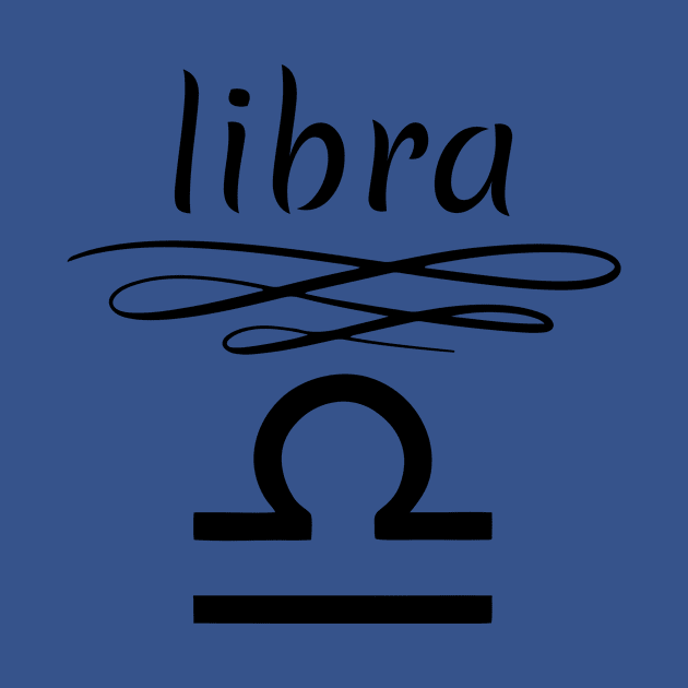 Libra zodiac sign by Iskapa