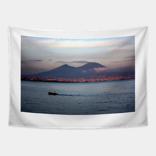 Napoli and Vesuvio Tapestry by annalisa56