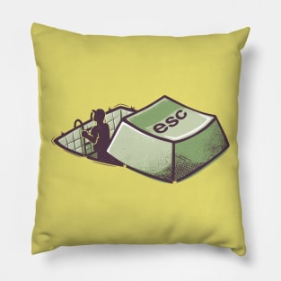 Introvert's Escape Pillow