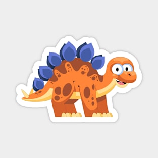 Stegosaurus Dinosaur  Funny Magnet