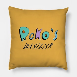 Roko's Basilisk Pillow