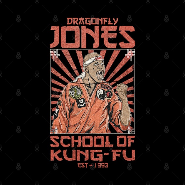 VINTAGE DRAGONFLY JONES SCHOOL OF KUNGFU by 420 BEARD OILS