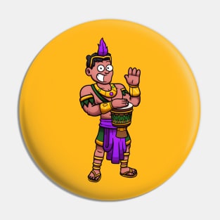 Male Brazilian Carnival Dancer Pin