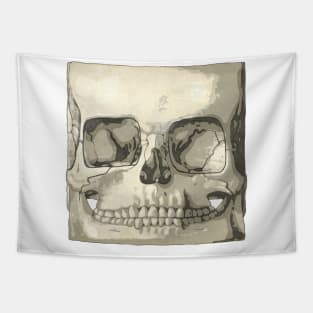 Square skull Tapestry