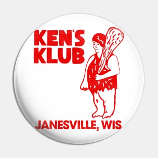 Ken's Klub Retro Defunct Bar / Tavern Janesville Wisconsin Pin