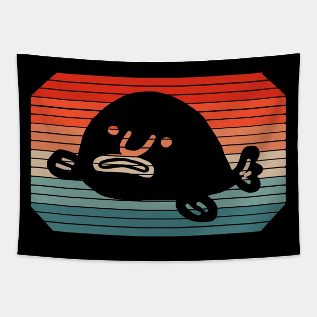 sad blobfish marine biologist motif fish world Tapestry by FindYourFavouriteDesign