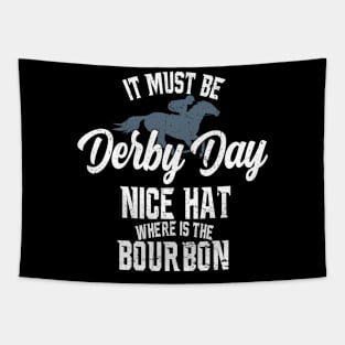 Derby Day and mint juleps Kentucky horse racing Tapestry