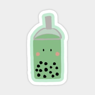 Matcha boba Magnet