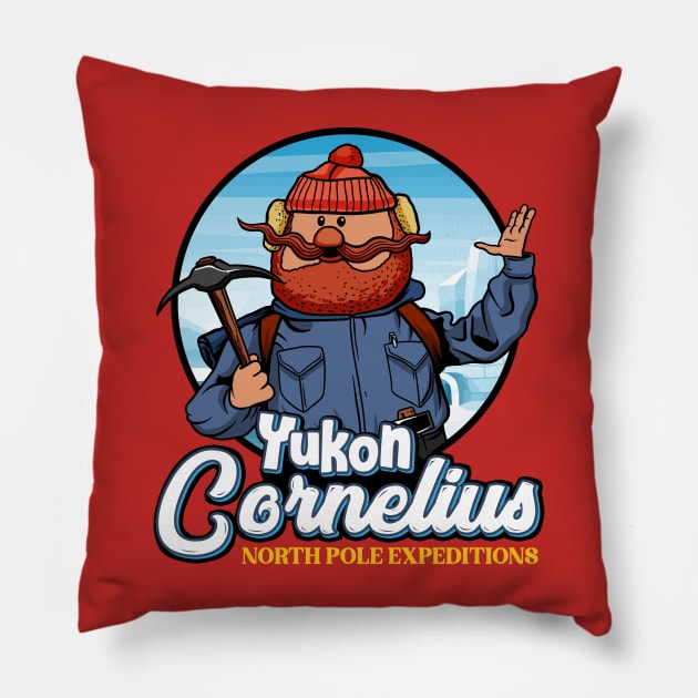 Yukon Cornelius Pillow by OniSide