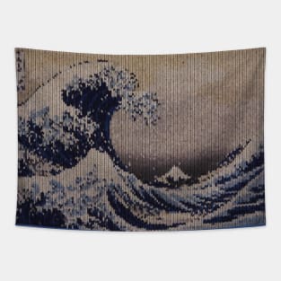 The Great Wave Kanagawa sewing Tapestry