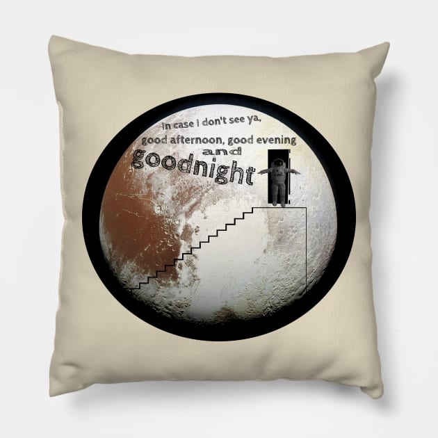 The Edge of Reality Pillow by TenomonMalke