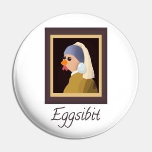 Funny Hen Museum Puns | Art Gift Ideas | Vermeer Paintings Pin