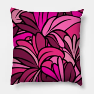 Flower Petals Inspired Art Pillow