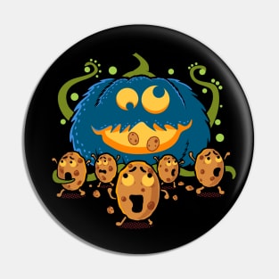 Pumpkin Monster - Spooky halloween Pin