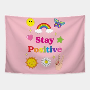 Stay Positive//Kids Tapestry