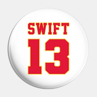 Swift Kelce Jersey Style (Front/Back Print) Ver.2 Pin