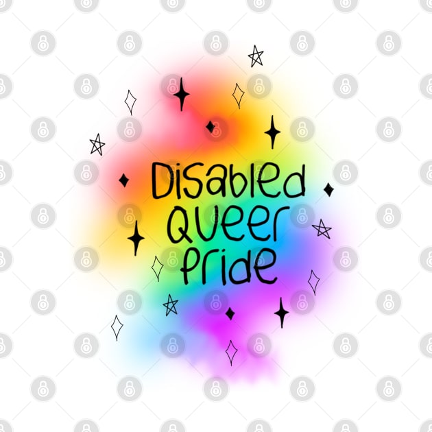 Disabled Queer Pride by Dissent Clothing