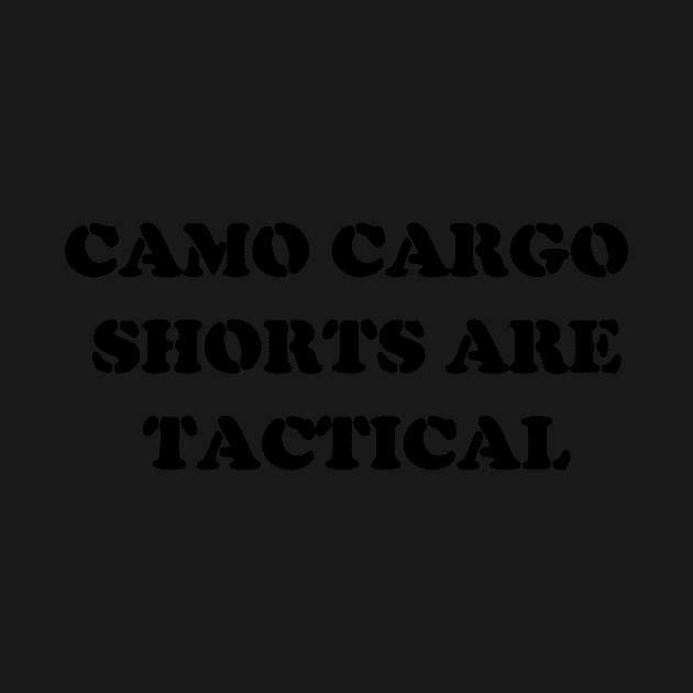 camo cargo shorts are tactical by MacSquiddles