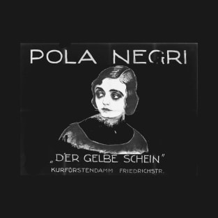 POLA NEGRI - Vampire - vamp - silent film T-Shirt