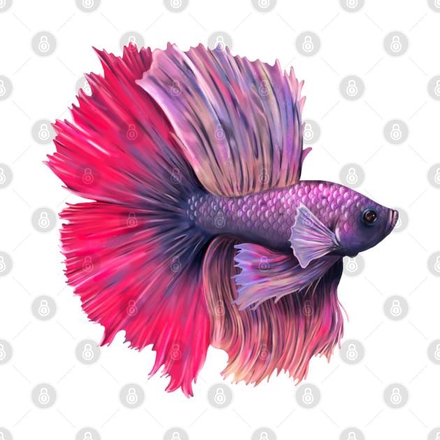 Fighting fish by Maison de Kitsch