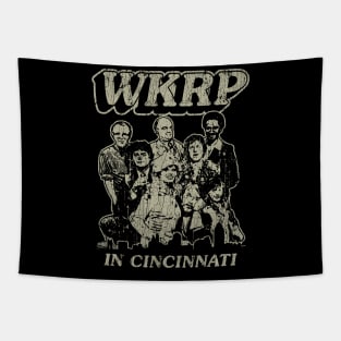 VINTAGE -  WKRP IN CINCINNATI FAMILY Tapestry