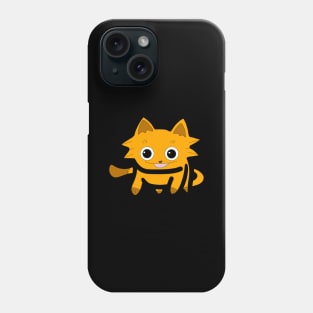 Happy cat colour fun Phone Case