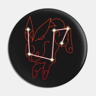 Lepus Constellation Pin