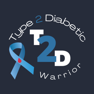 Diabetes Awareness in November Wear Blue Support Diabetes T-Shirt