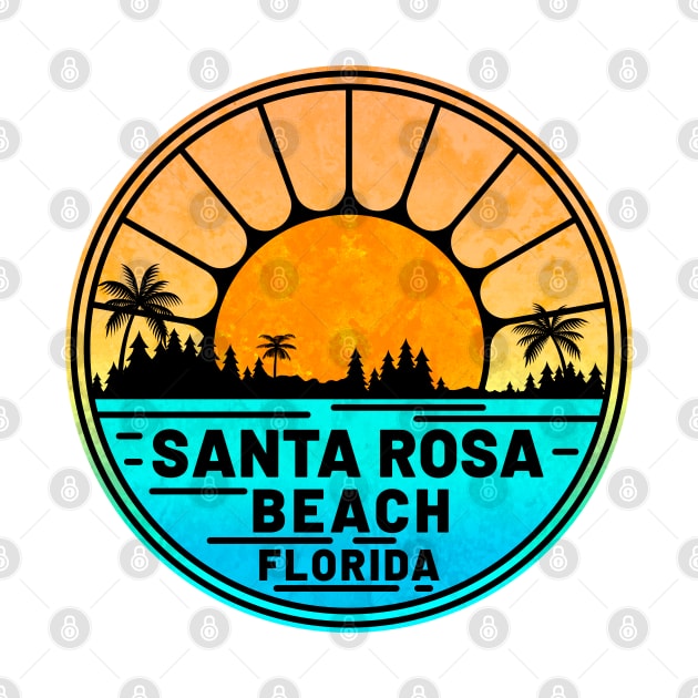 Santa Rosa Beach Florida Palms Panhandle Emerald Coast 30A by TravelTime
