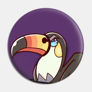 Pocket Anger Toucan Pin