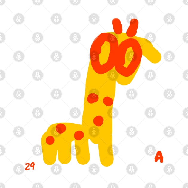 giraffe by Angel Rivas