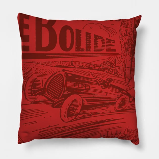 Le Bolide Pillow by MindsparkCreative