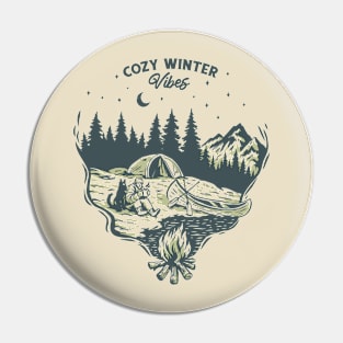 Camping Love - Cozy winter vibes Pin