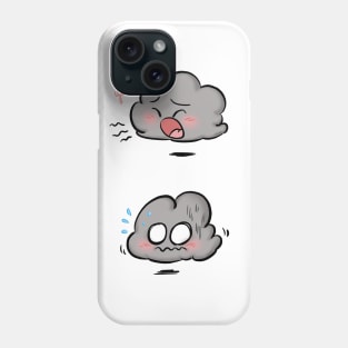 Raincloud Moods 001 Phone Case