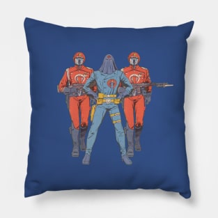 Cobra Commander with Crimson Guard Pillow