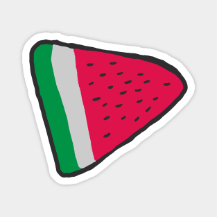 watermelon cartoon art Magnet